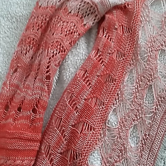 I.D.O. La Vie single button open boho cardigan - Picture 7 of 8